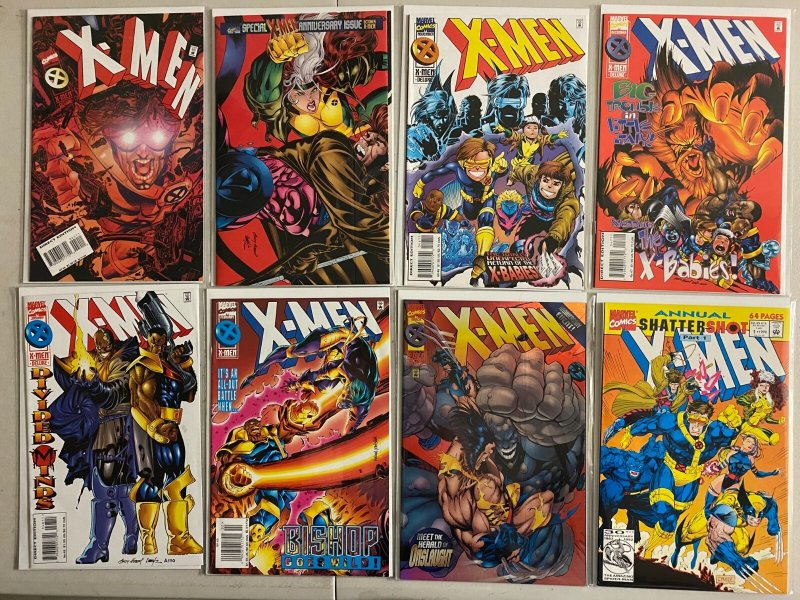 X-Men lot #1-50 + 3 Anns w/ variants Marvel (avg 8 VF) 50 diff (1991-'95)