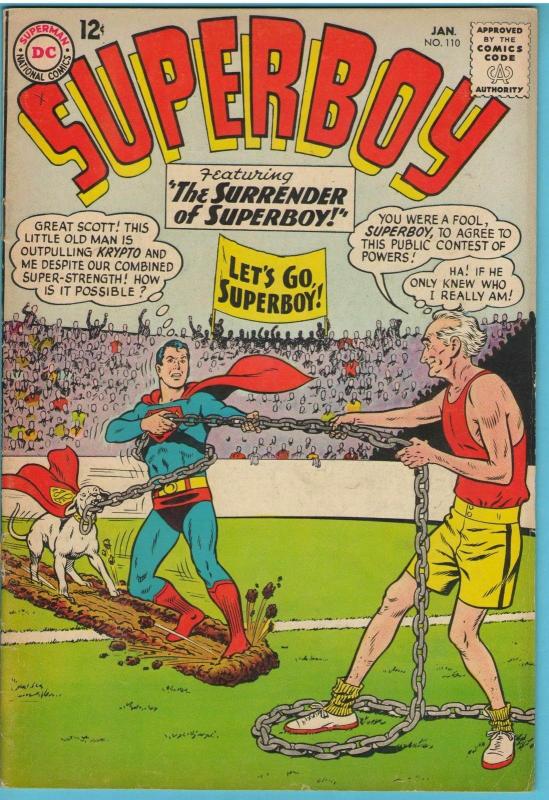 Superboy 110 Jan 1964 VG (4.0)