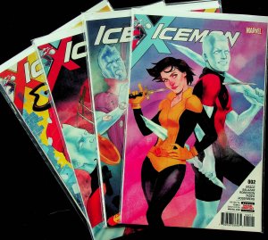 Iceman #2-5 (Jun-Sep 2017, Marvel) - 4 comics - Near Mint