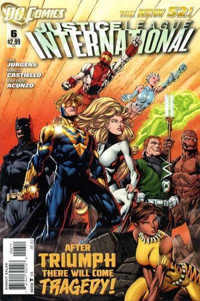 Justice League International (2011 series) #6, NM- (Stock photo)