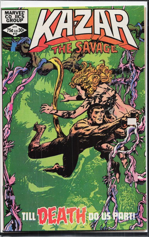 Ka-Zar the Savage #13 (1982) Ka-Zar