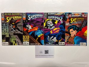4 Superman DC Comic Books # 28 32 38 39 Joker Flash Batman Robin 81 JS45