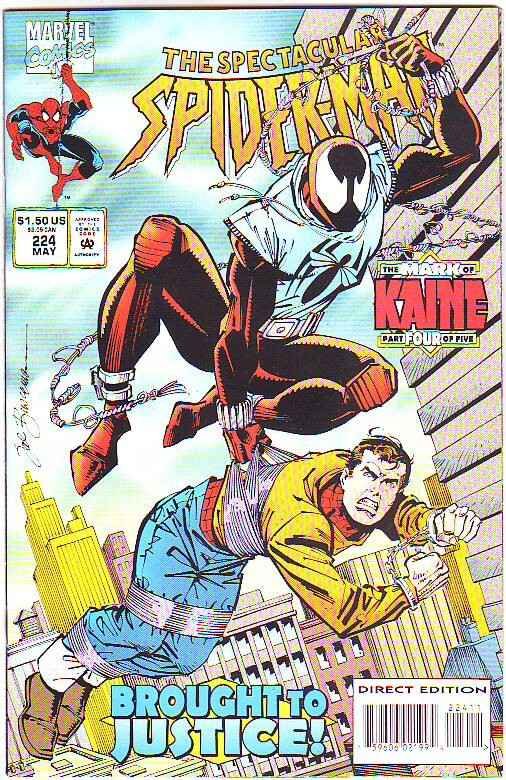 Spider-Man, Peter Parker Spectacular #224 (May-95) NM+ Super-High-Grade Spide...