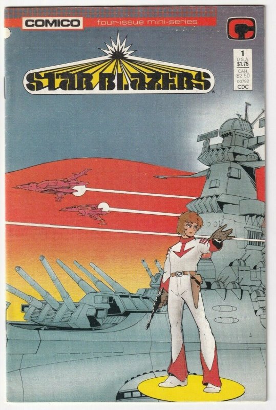 Star Blazers #1 April 1987 Comico