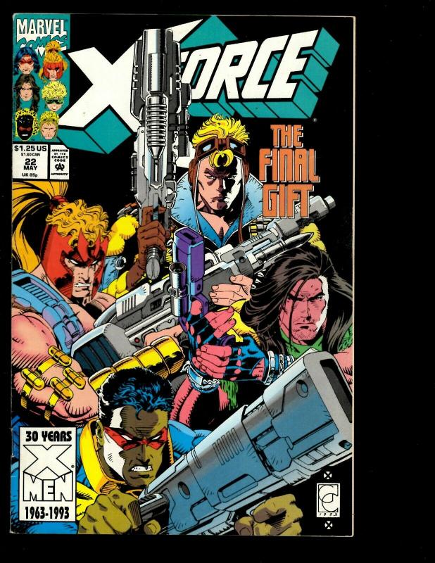 12 X-Force Marvel Comics # 16 18 20 21 22 24 25 26 27 28 30 35 EK4   