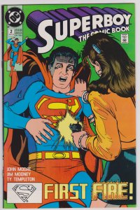 Superboy, The Comic #2 (VF-NM) 1990