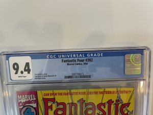 Fantastic Four #392 CGC 9.4  (1994)