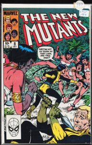 The New Mutants #8 (1983) New Mutants [Key Issue]