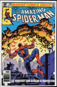 The Amazing Spider-Man #218 (1981) Spider-Man