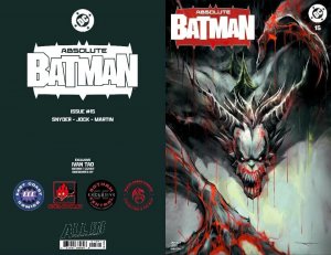 ABSOLUTE BATMAN #15 ? IVAN TAO (1ST ABSOLUTE JOKER) LTD 1000 TRADE DRESS