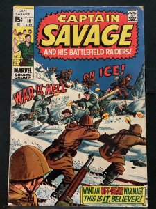 Captain Savage #16  (1969)
