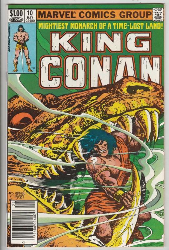 King Conan #10 (May-82) NM Super-High-Grade Conan the Barbarian