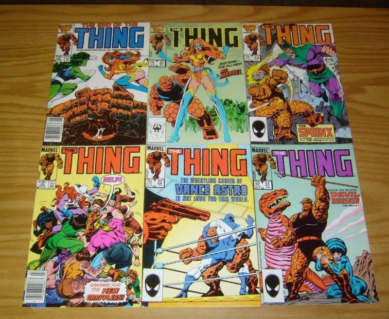 the Thing #1-36 VF/NM complete series - fantastic four - john byrne 27 35