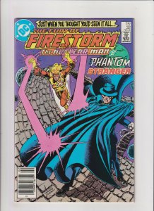 Fury of Firestorm #32 NM- 9.2 Newsstand DC Comics 1985 vs. Phantom Stranger