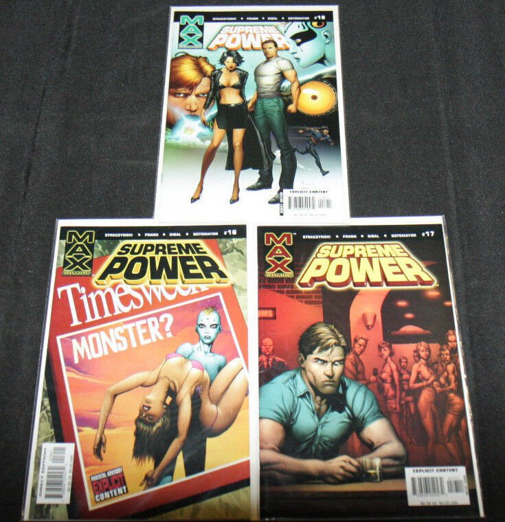 SUPREME POWER COMIC RUN #1-18 (VF-NM)