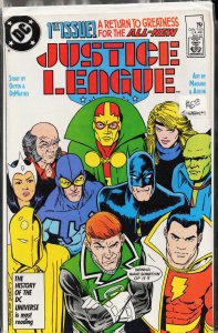 Justice League #1 (1987) Justice League [Key Issue]