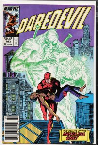 Daredevil #243 Newsstand Edition (1987) Daredevil
