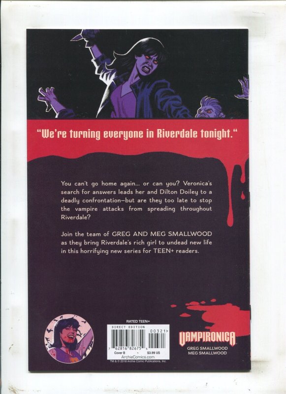 Vampironica 2PC LOT #3-4 Archie Horror (9.2) 2018