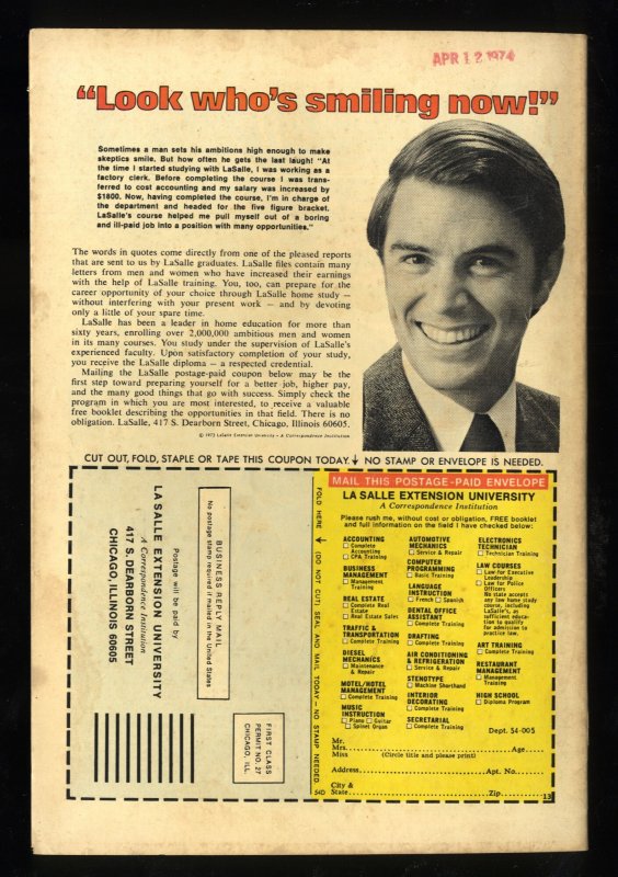 Amazing Spider-Man #134 VG- 3.5 Qualified Read Description! 1st Tarantula!