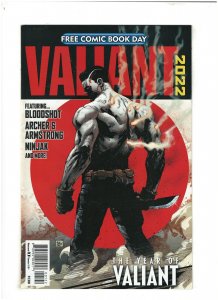 Valiant Free Comic Bood Day 2022 NM- 9.2 Bloodshot, Ninjak, Archer & Armstrong
