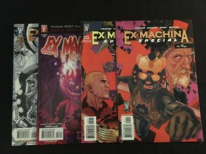 EX MACHINA SPECIAL #1, 2, MASQUERADE SPECIAL, INSIDE THE MACHINE, VFNM Condition