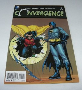 Convergence #5 NM 1st Print Batman/Robin DC Comic Book Super-Heroes Kubert