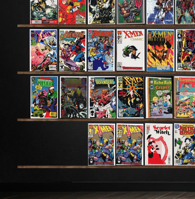 Huge Lot 150+ Comics with Wolverine, The Uncanny X-Men, Green Lantern & More!