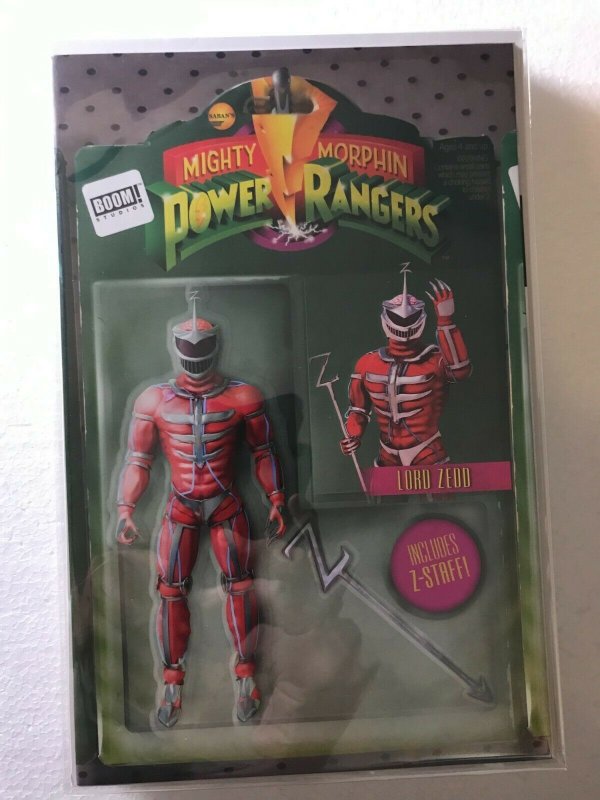 Mighty Morphin Power Rangers #13 LORD ZED Action Figure Variant COMIC 