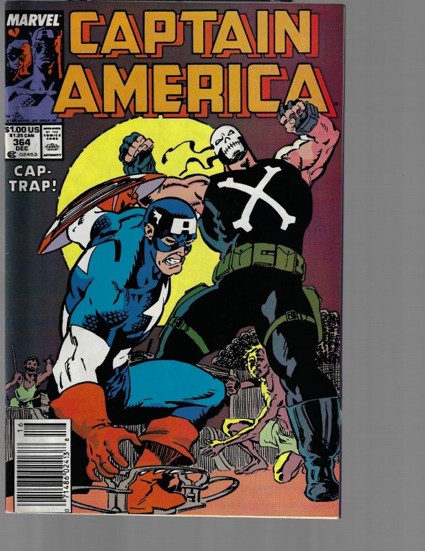 Captain America #364 (Marvel, 1989) VF+