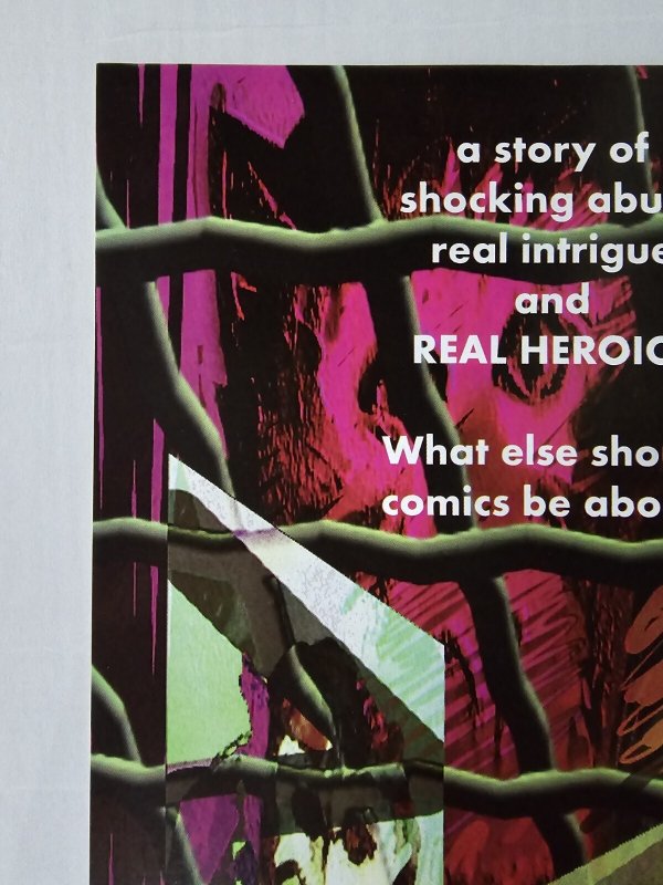 Animal Rights Comics #1 VF Stabur | Oliver Stone PETA - Rare HTF