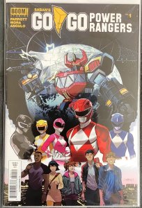 Saban's Go Go Power Rangers #1 Dan Mora Variant (2017, Boom! Studios) NM/MT