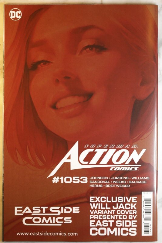Action Comics 1053 Will Jack Power Girl Variant Trade / Virgin Set  