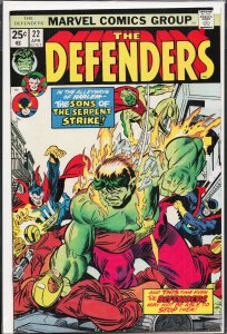 The Defenders #22 (1975) The Defenders