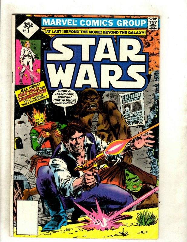 Lot Of 5 Star Wars Marvel Comic Books # 4 7 10 11 + Annual # 2 Jedi R2D2 HJ9