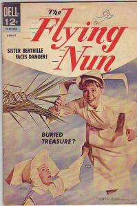Flying Nun, The #3 (Aug-68) VG Affordable-Grade Sister Bertrille (Sally Fields)