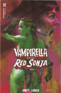Vampirella VS Red Sonja # 2 FOC Variant Cover N NM Dynamite 2022 [M5]