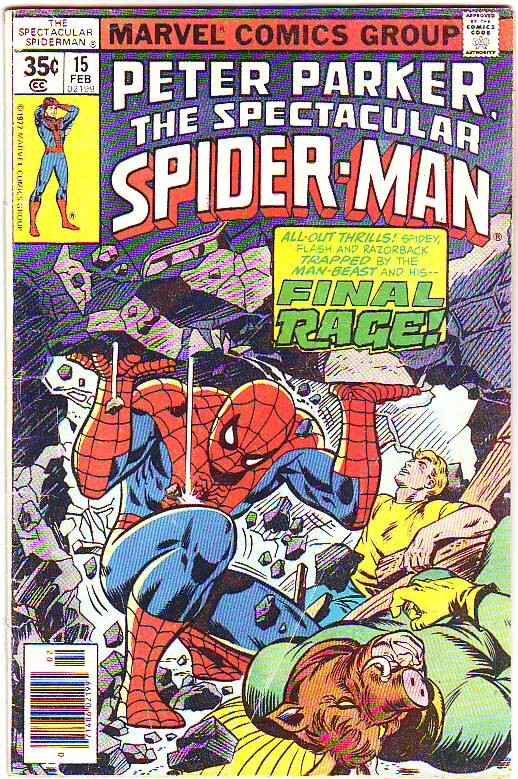 Spider-Man, Peter Parker Spectacular #15 (Feb-80) VG/FN Mid-Grade Spider-Man