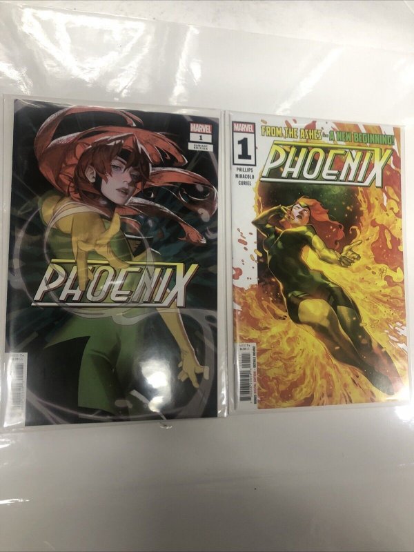 Phoenix #1 (2024) Set Of 7 | Main Cover + 6 Variants | Marvel Comics | Phillips