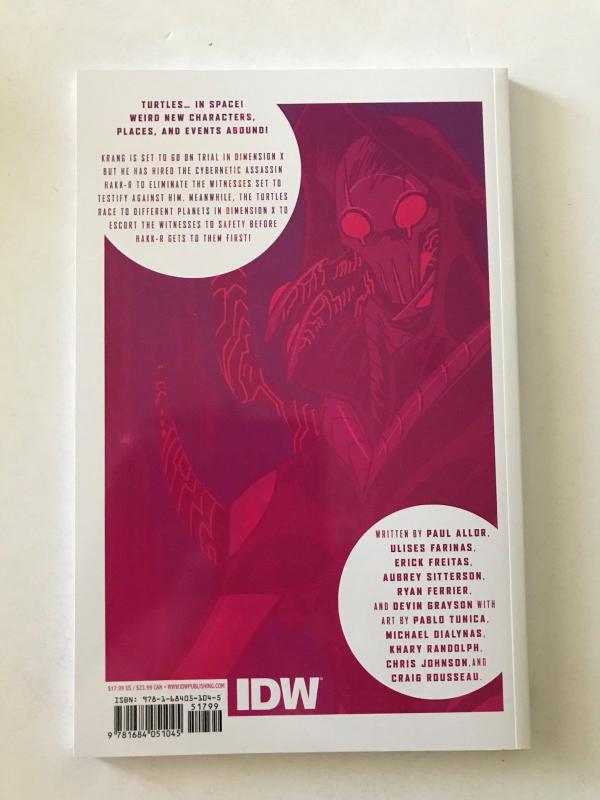 Teenage Mutant Ninja Turtles: Dimension X (IDW; Jan, 2018) - new tpb, 1st print