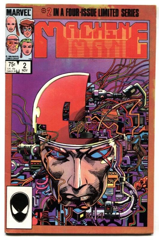 Machine Man #2 1984 Second issue-Marvel New IRON MAN
