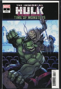 Immortal Hulk: Time of Monsters Variant Cover (2021) Hulk