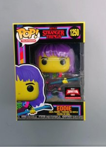 Funko Pop! Eddie #1250, Stranger Things, Netflix Target Con Excl. Black Light