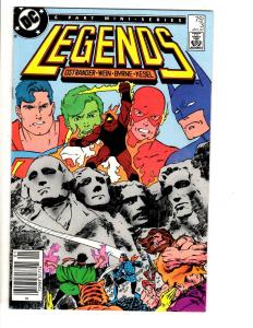 Legends # 3 NM- DC Comic Book Suicide Squad Batman Superman Flash Rushmore JC9