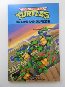 TMNT Pocket Books Six-Guns and Shurikens Signed Eastman/Laird NM Condition!
