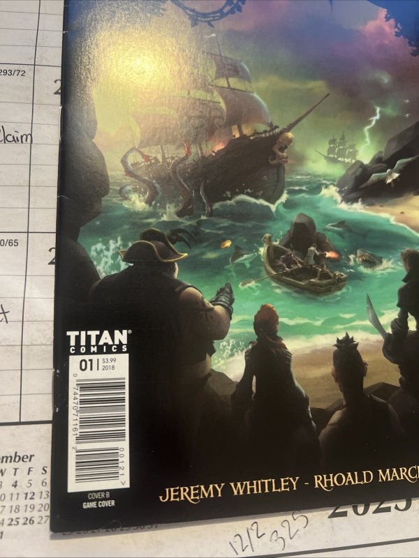 Sea of Thieves #1 Comic Book Variant Cover B (Low Print Run)