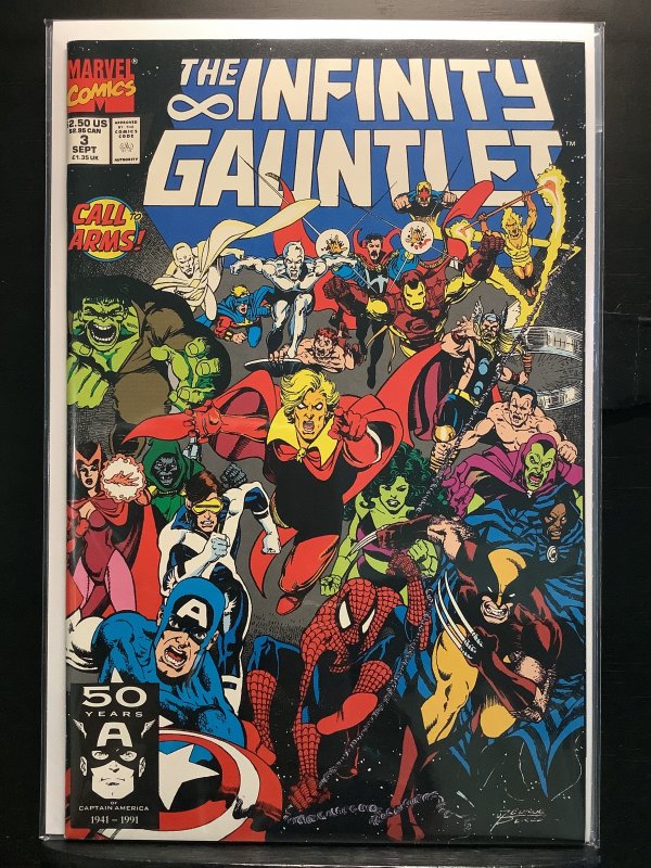The Infinity Gauntlet #3 Direct Edition (1991)