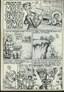 DESPAIR / 1st Printing / 1969 / 28 pages / The Print Mint / Robert Crumb