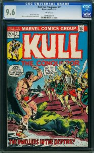 Kull the Conqueror #7 (1973) CGC 9.6 NM+