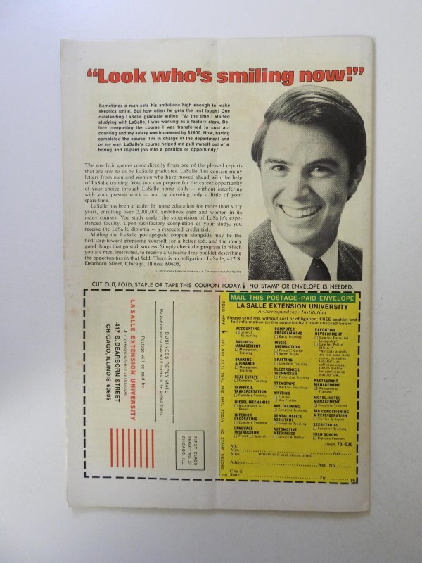 Iron Man #80 (1975) VG+ condition subscription crease