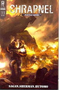 SHRAPNEL: ARISTEIA RISING #1 (OF 5) CVR WERNECK - RADICAL PUBLISHING - JAN 2009